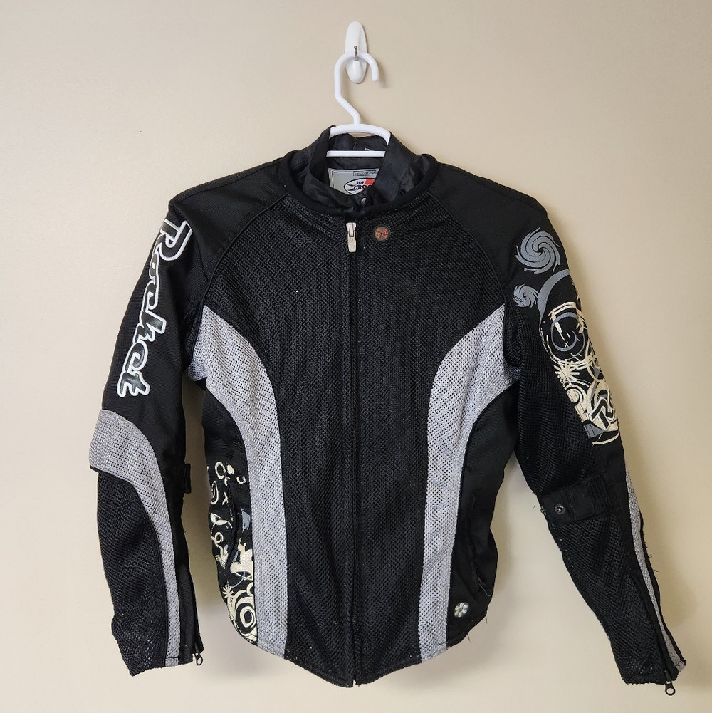 Joe Rocket Womens Motorcycle Jacket Sz Md